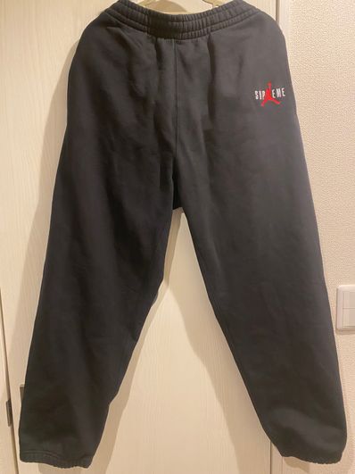 Supreme x Jordan Sweatpant "Black"