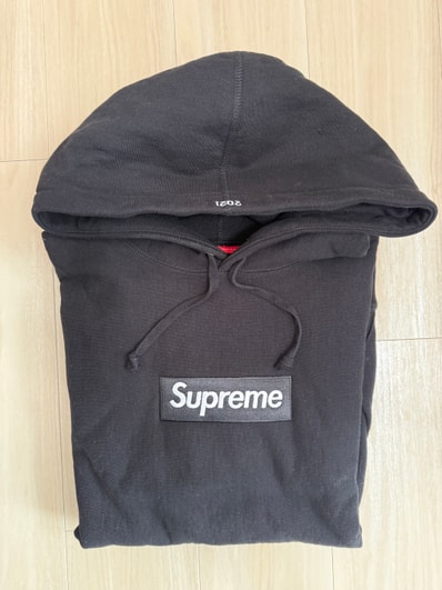 Supreme Box Logo Hooded Sweatshirt "Black" (21FW)