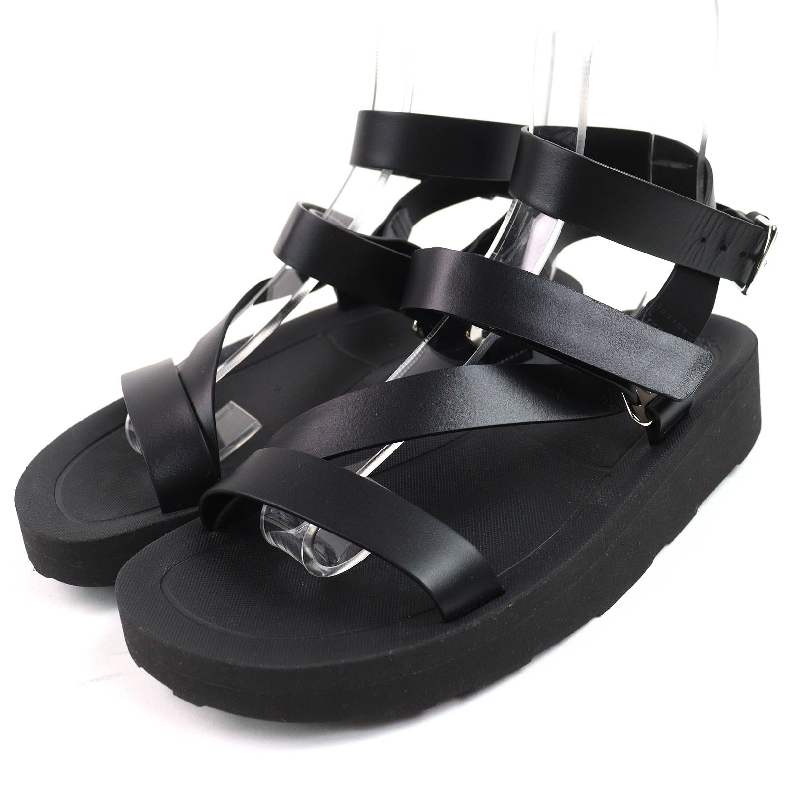 美品 エルメス
サンダル ギャラクシー ブラック レディース 37.5 231162Z