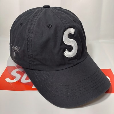 Supreme Ventile® S Logo 6-Panel "Black"