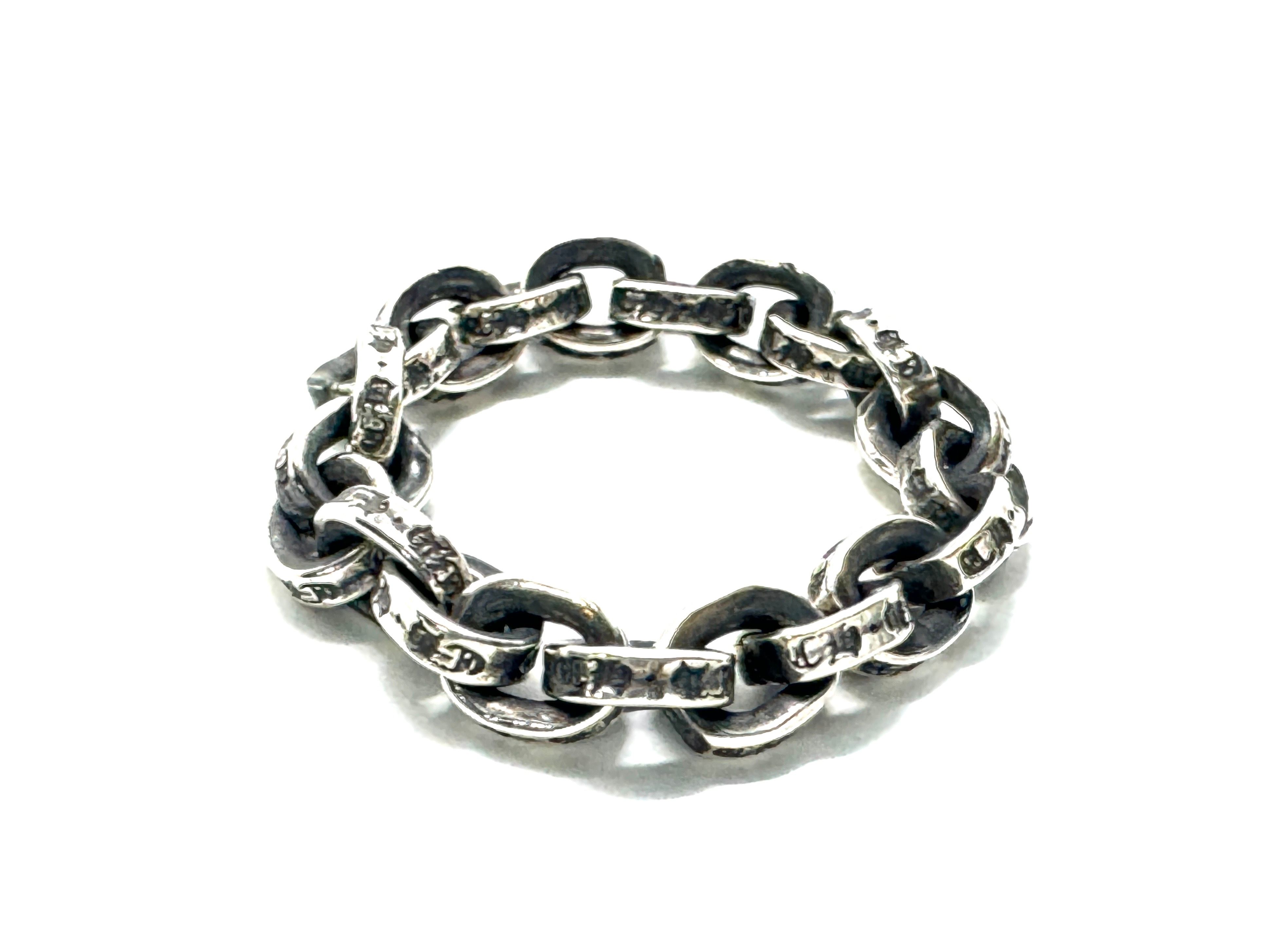Chrome Hearts Paper Chain Ring "Silver"