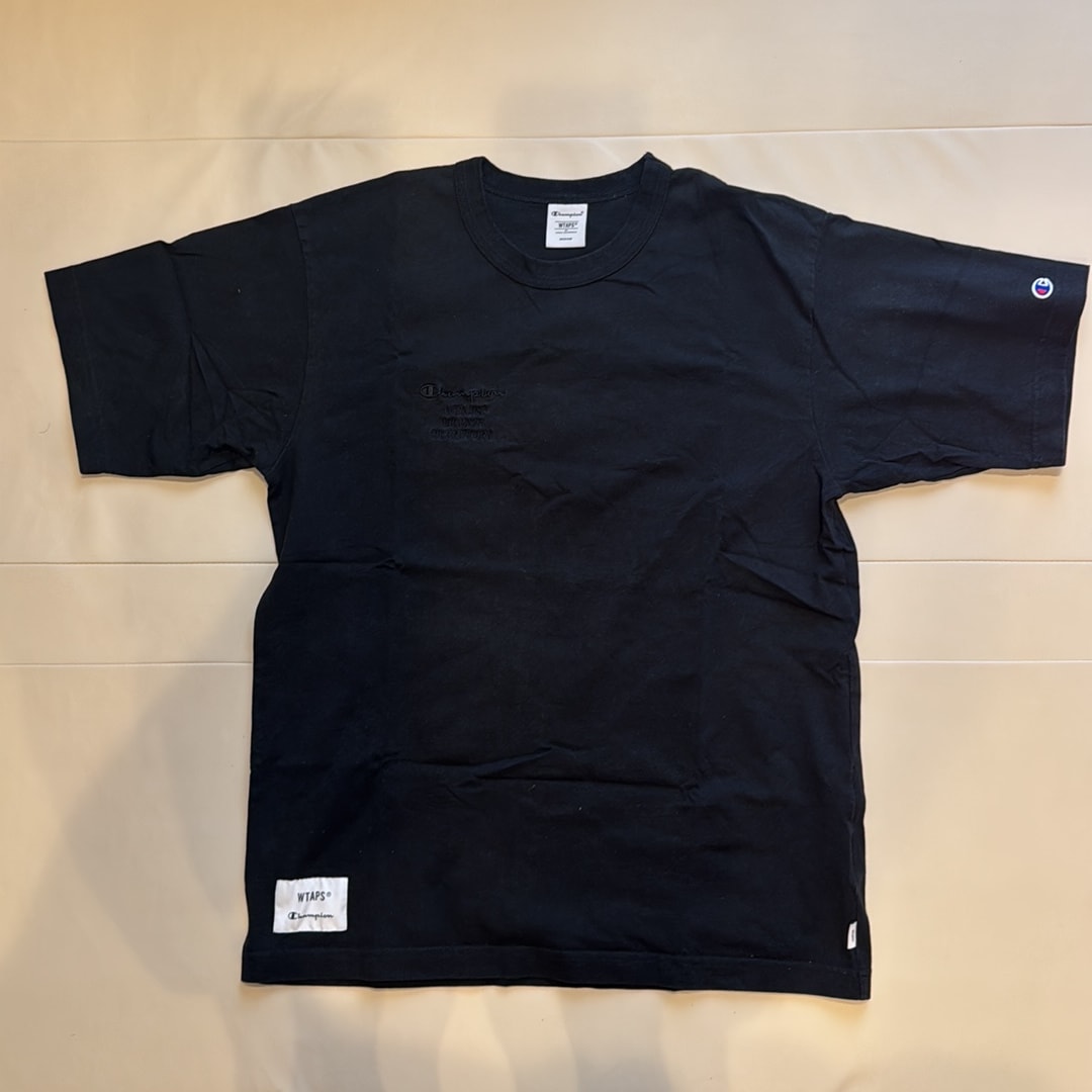 WTAPS x Champion Academy S/S T-Shirts "Black"