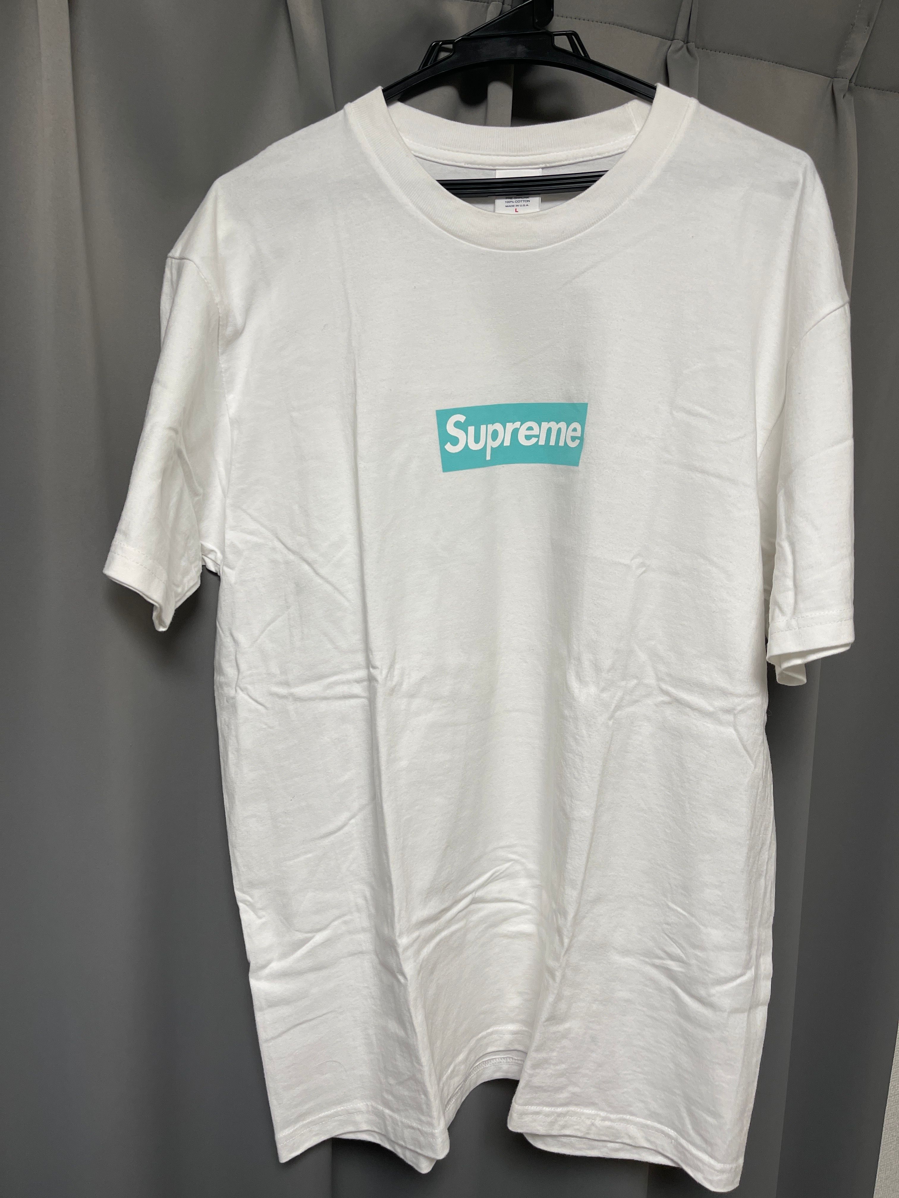 Supreme / Tiffany & Co. Box Logo Tee "White"