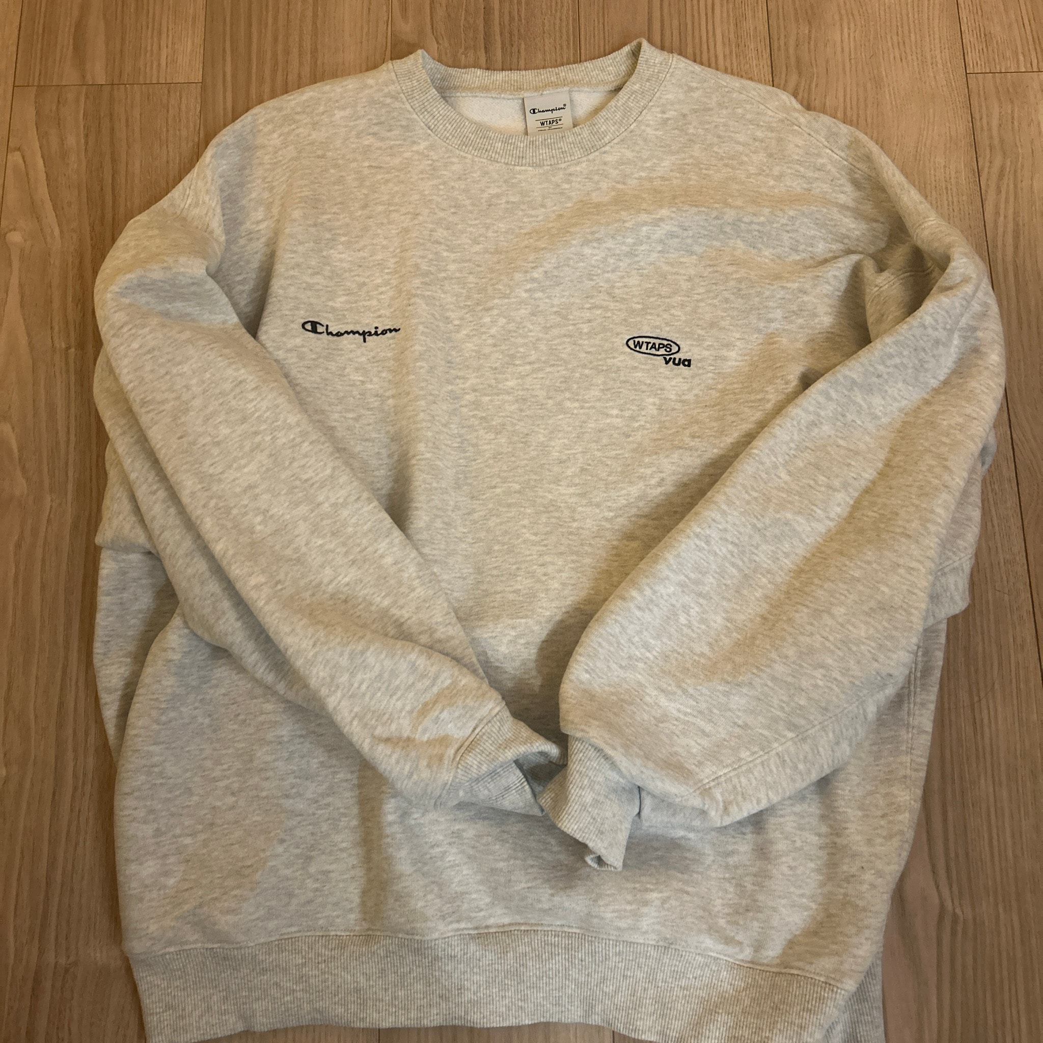 WTAPS x Champion Academy / Crew Neck / CTPL "Ash Gray"