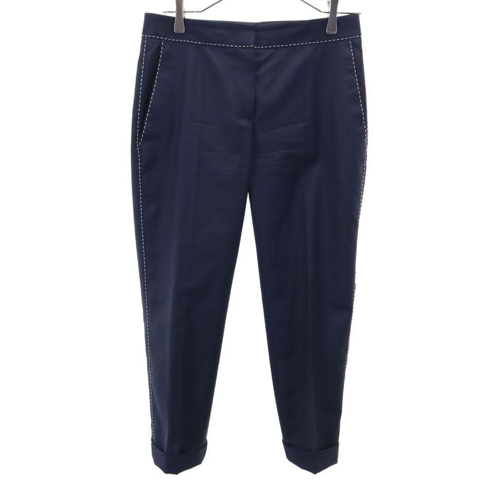 PRADA プラダ イタリア製 クロップドパンツ 36S 濃紺