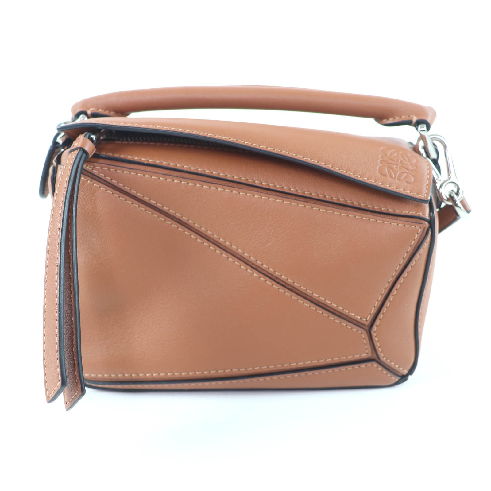 極美品 ロエベ パズルエッジ バッグ ミニ A510U95X37