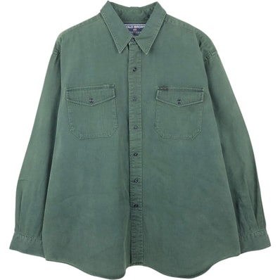 古着 ラルフローレン Ralph Lauren POLO SPORT ポロスポーツ 長袖 コットンシャツ メンズXXL相当/eaa666225