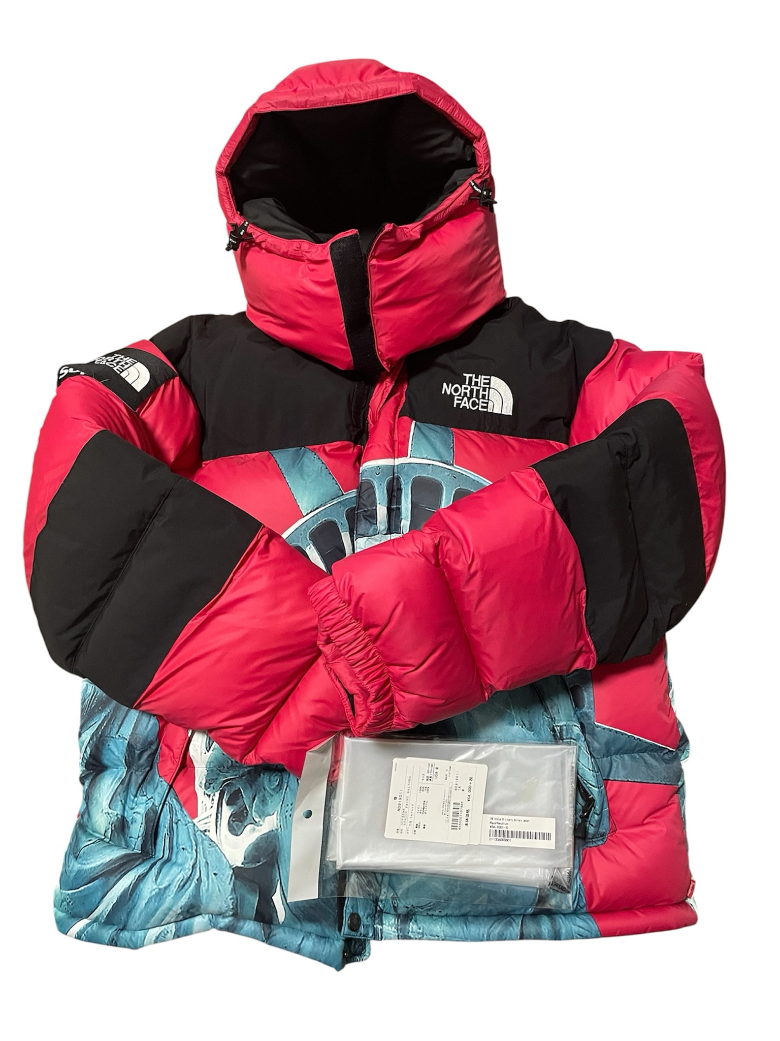 Supreme x The North Face Statue of Liberty Baltoro Jacket "Red"