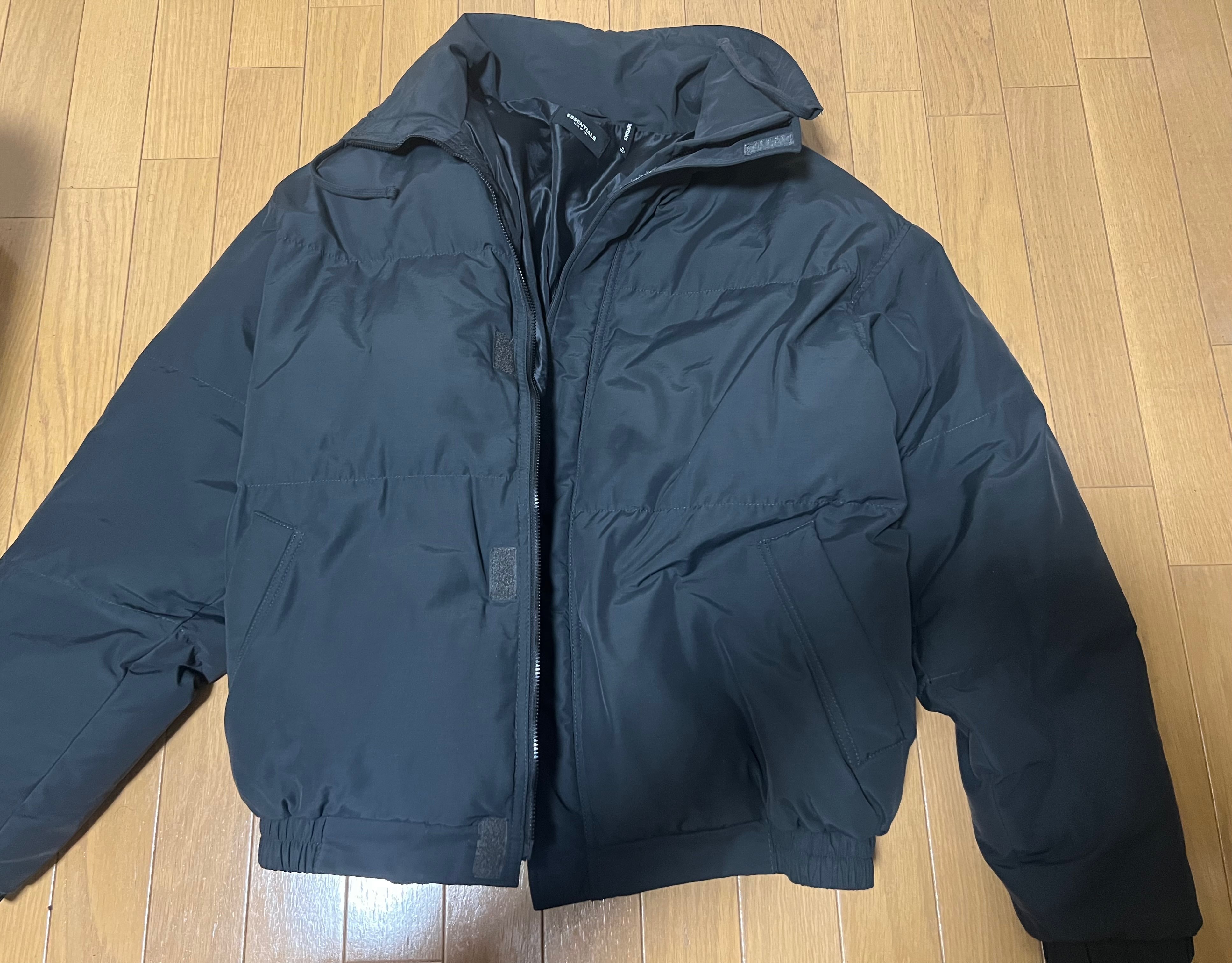 FEAR OF GOD ESSENTIALS Puffer Jacket "Black/Stretch Limo"