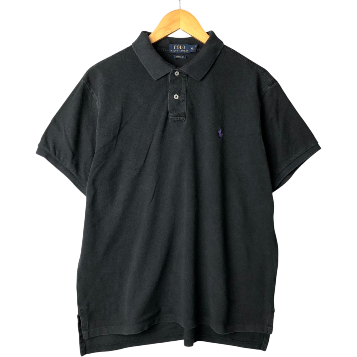 古着 ラルフローレン Ralph Lauren POLO RALPH LAUREN CUSTOM FIT 半袖 ポロシャツ メンズXL相当/eaa571002