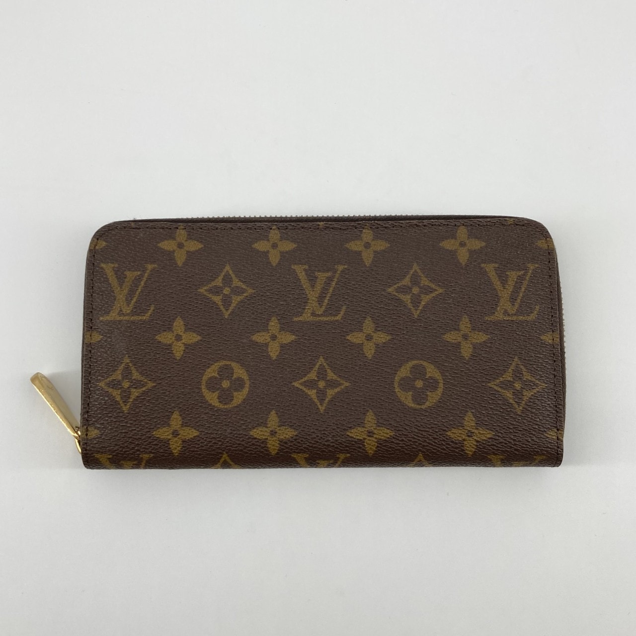 LOUIS VUITTON(ルイ・ヴィトン) モノグラム ジッピーウォレット PVCコーティングキャンバス / グレインレザー M60017 長財布 ブラウン