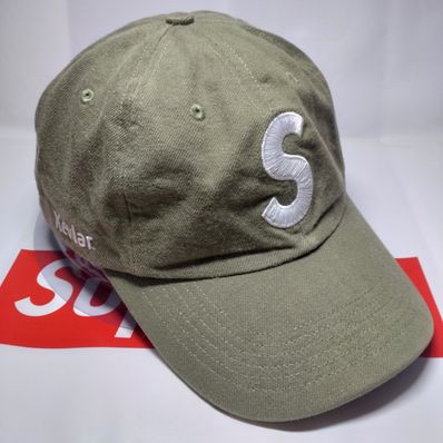 Supreme Kevlar Denim S Logo 6-Panel "Olive"
