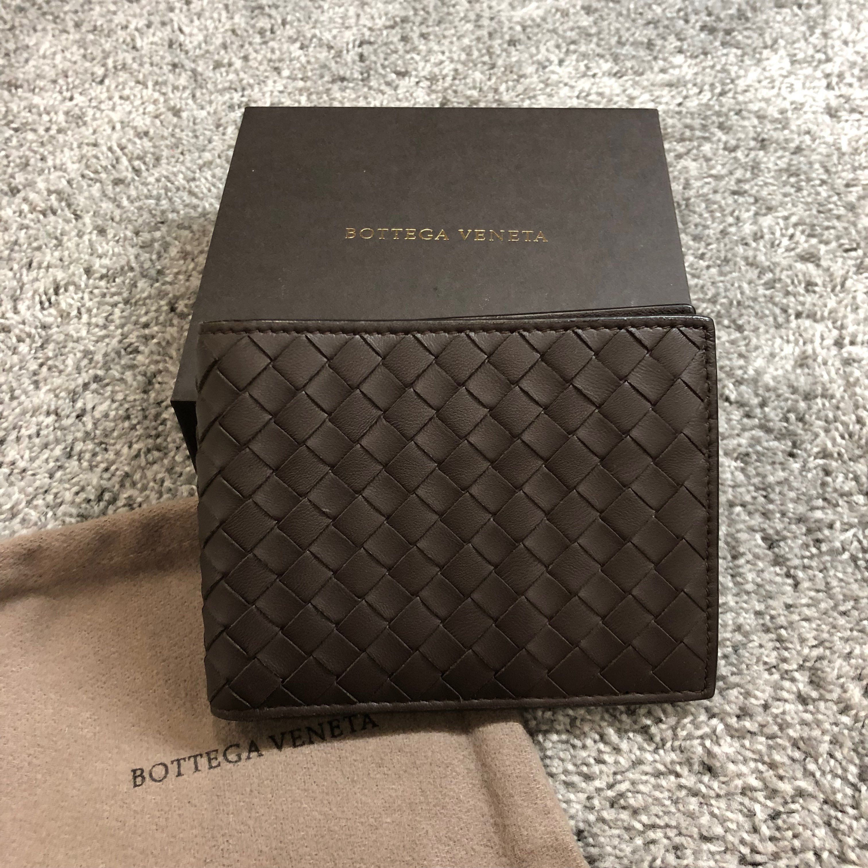 Bottega Veneta Intrecciato Wallet "Brown"