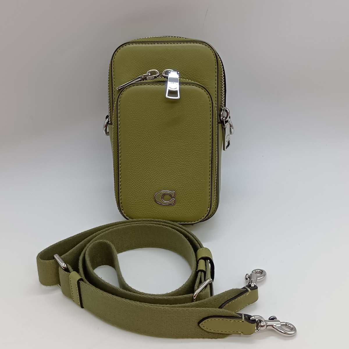 COACH コーチ フォーン クロスボディ ショルダーバッグ スマホショルダー CP272 グリーン