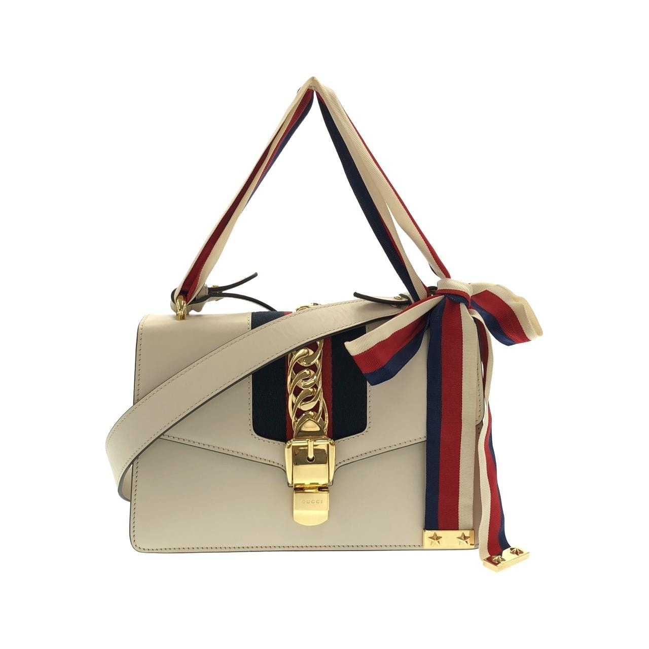 グッチ SYLVIE 421882 CVLEG ショルダーバッグ