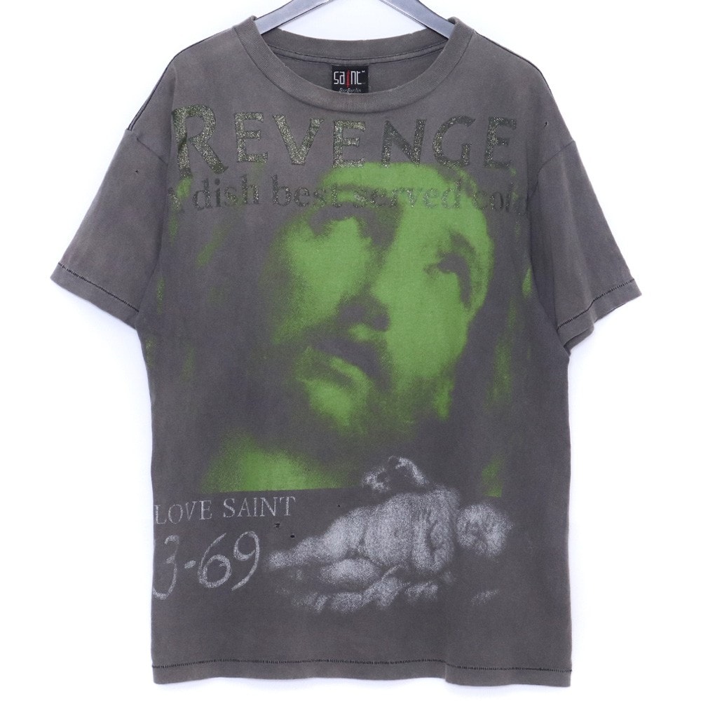 SAINT Mxxxxxx x BerBerJin BJ SS Tee/Revenge "Black"
