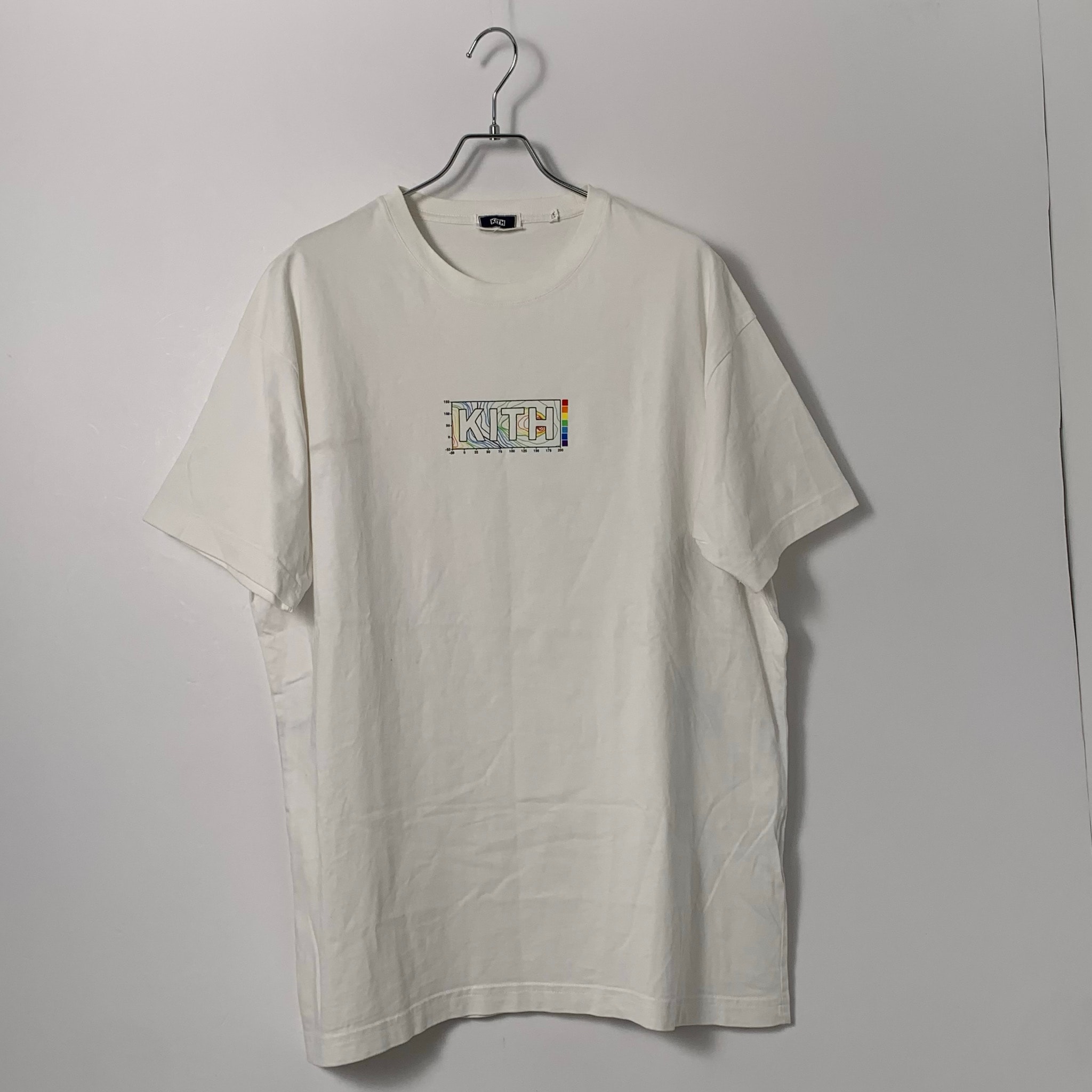 KITH box logo T-shirt White