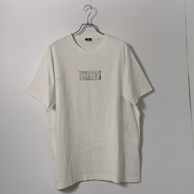 KITH box logo T-shirt White