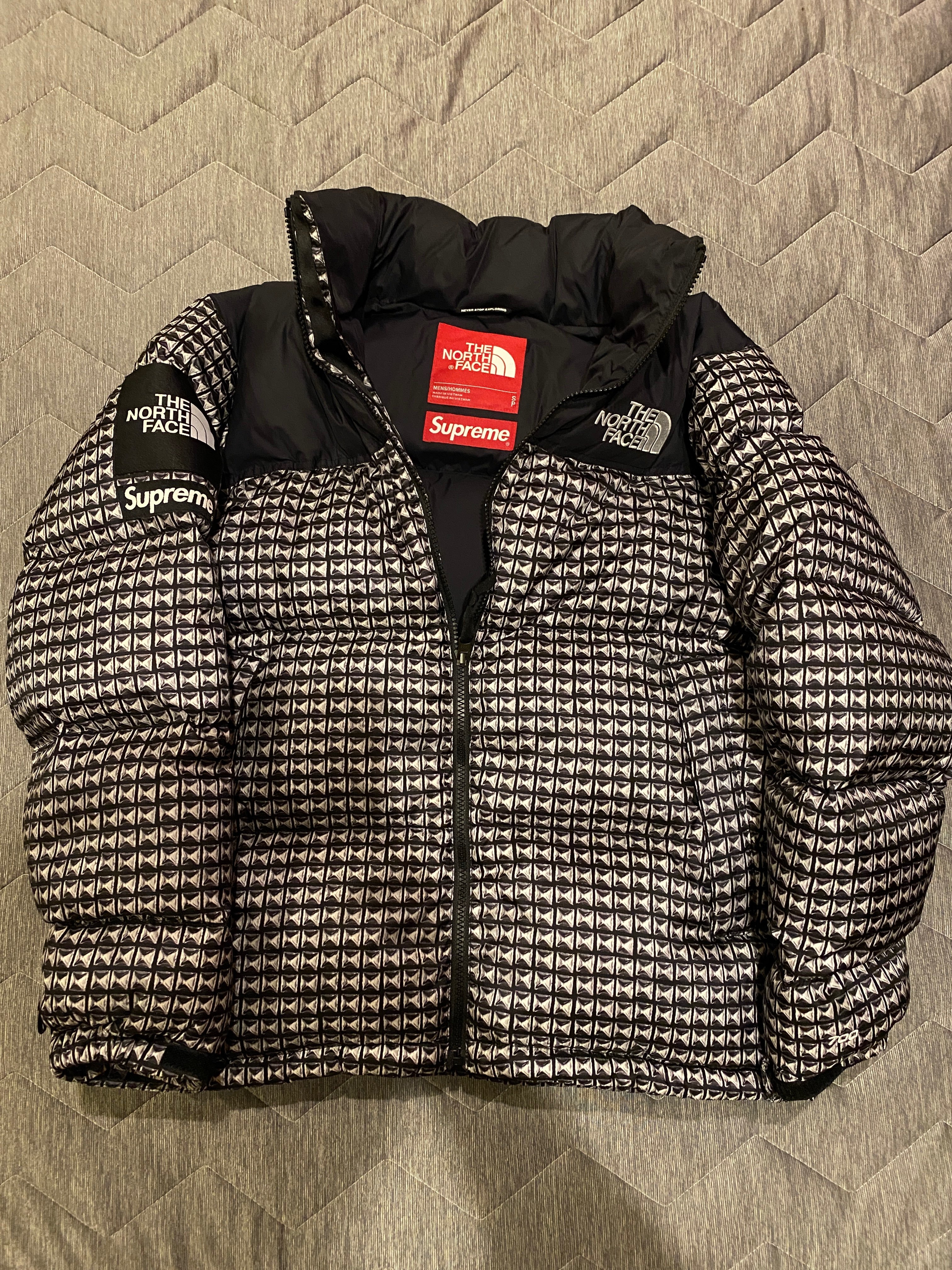 Supreme x The North Face Studded Nuptse Jacket "Black"