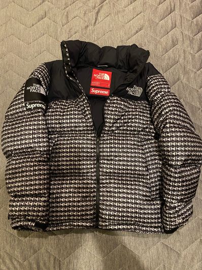 Supreme x The North Face Studded Nuptse Jacket "Black"