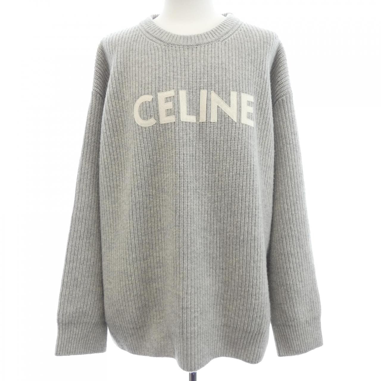 B (目立った傷や汚れなし)】セリーヌ CELINE オーバーサイズセーター