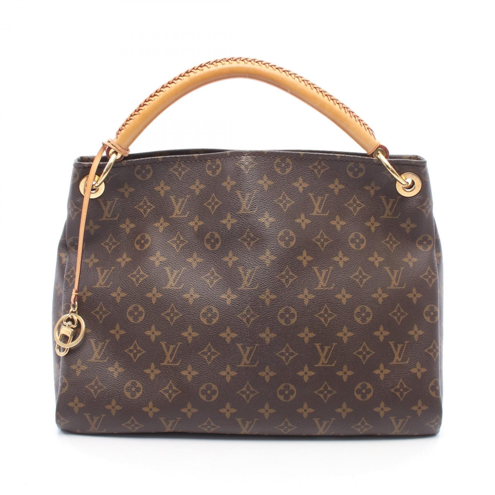 ルイ・ヴィトン LOUIS VUITTON アーツィーMM ショルダーバッグ バッグ PVCコーティングキャンバス レザー モノグラム レディース ブラウン系 M40249 【中古】