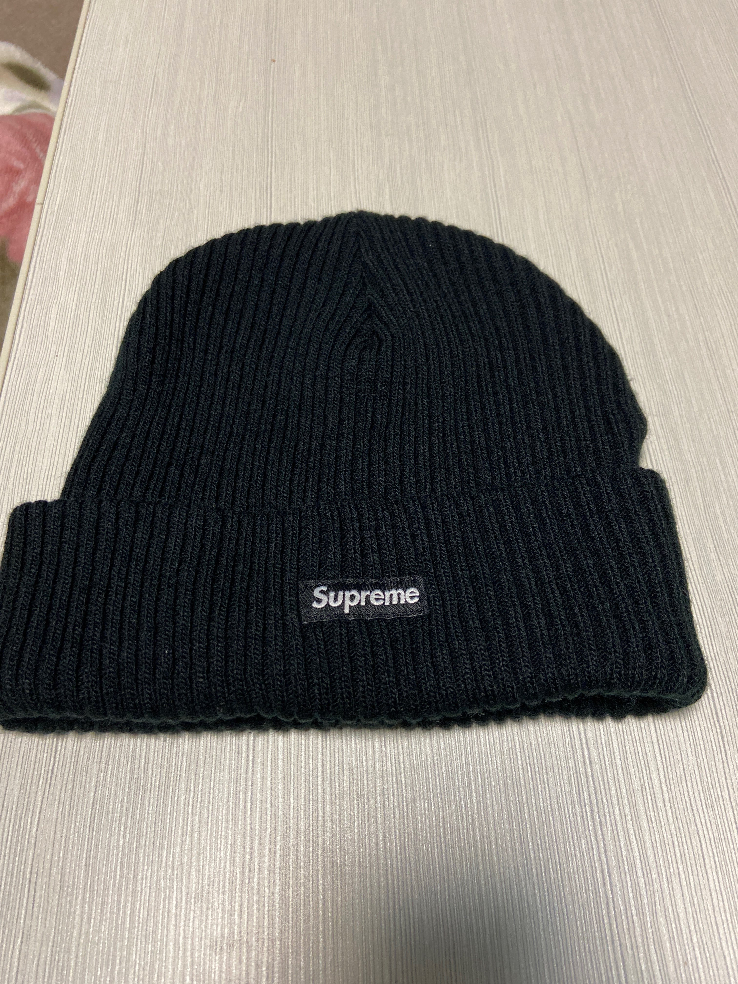 Supreme Wide Rib Beanie "Black"