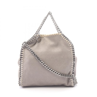 ステラマッカートニー Stella McCartney ファラベラ タイニー 2WAY ショルダーバッグ バッグ フェイクレザー レディース グレー系 391698 【中古】