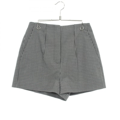 フェンディ FENDI パンツ 衣料品 ボトムス ウール レディース ブラック系 / グレー系 / ホワイト系 FR6398 【中古】