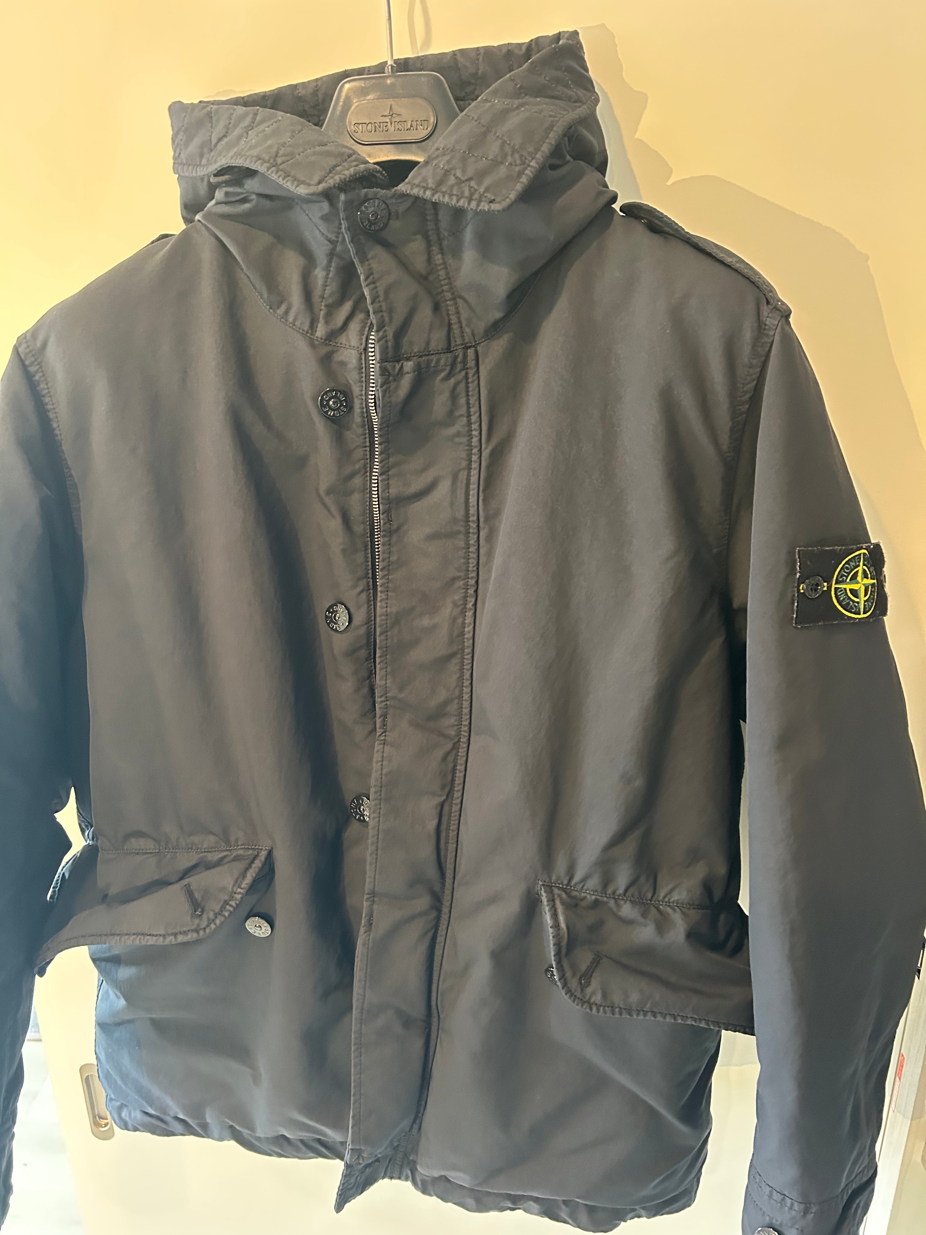 Stone Island 41349 David-TC Down Jacket - 23FW "Navy Blue"