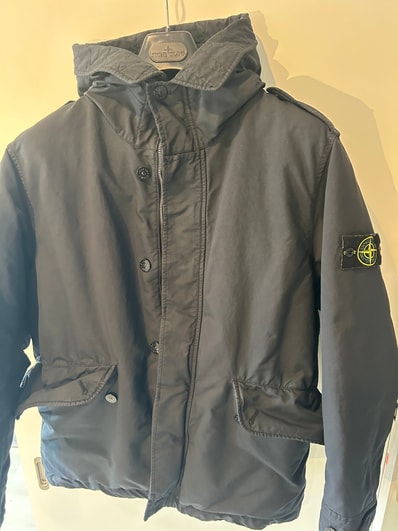 Stone Island 41349 David-TC Down Jacket - 23FW "Navy Blue"