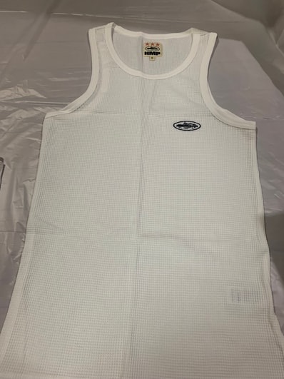 新品 Corteiz コーテイズ Sサイズ タンクトップ ノースリーブ スリーブレス Sleeveless Tank Top リブタンクトップ 1PAC 白色 白