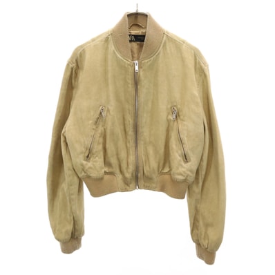 ZARA ザラ ブルゾン XS ベージュ