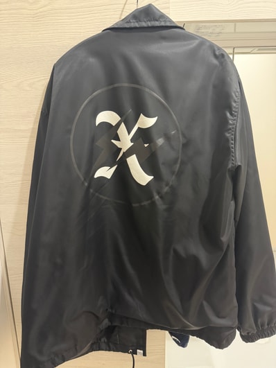 GOD SELECTION XXX x FRAGMENT Coach Jacket GX-S23-FJK-01 "Black"
