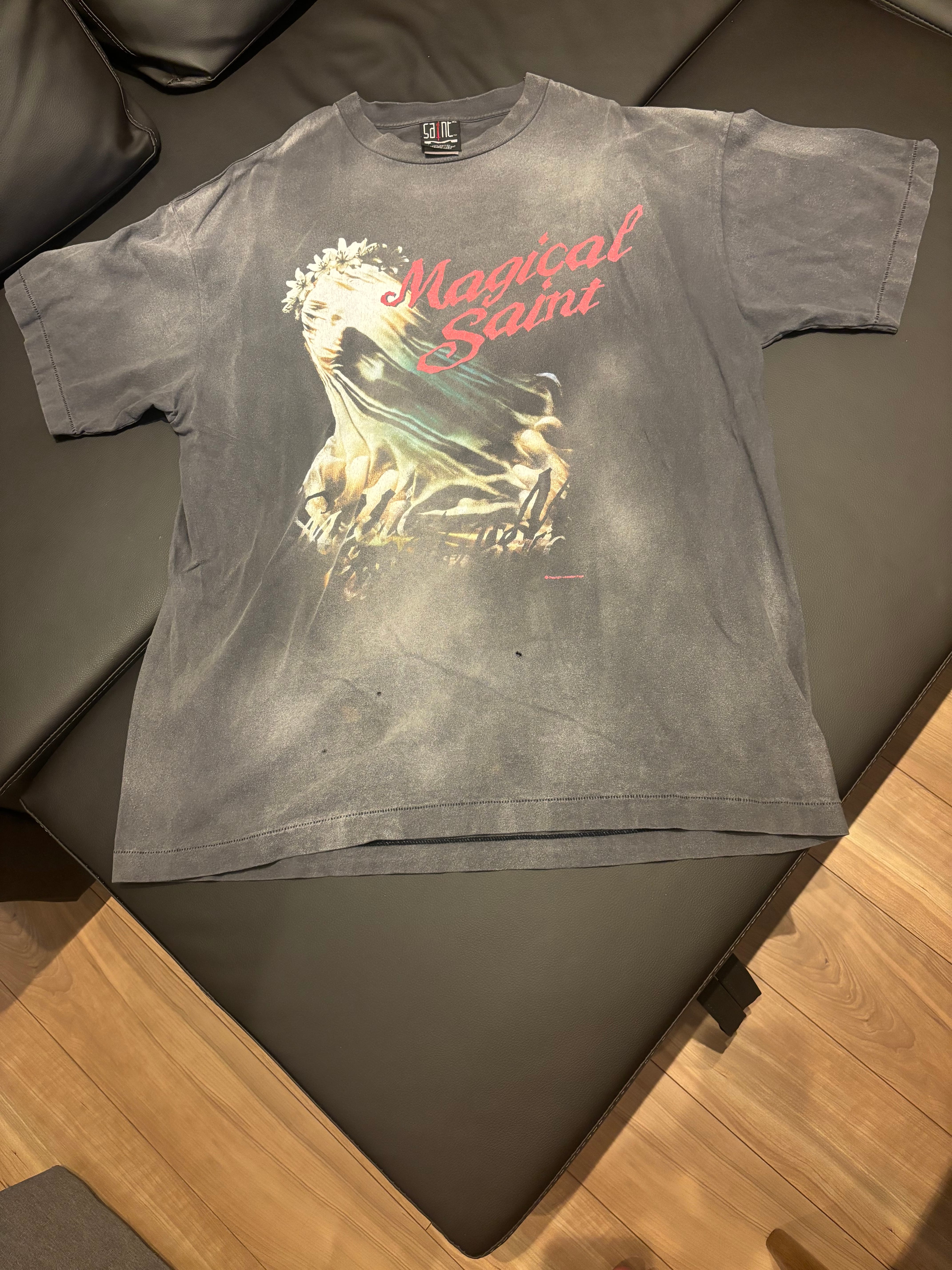 SAINT Mxxxxxx 24SS Magical Saint SS Tee "Black"