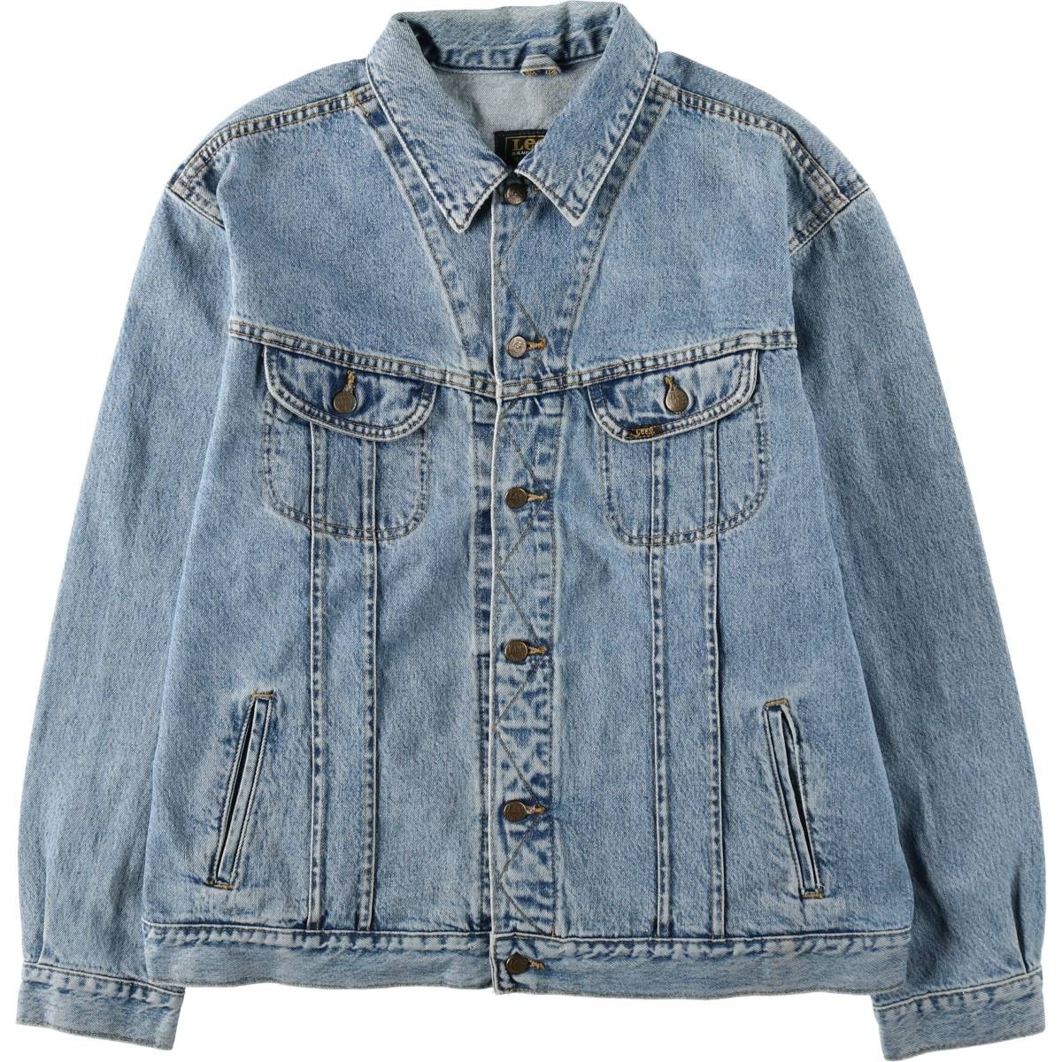 古着 リー Lee Sanforized デニムジャケット Gジャン メンズXXL相当/eaa630365