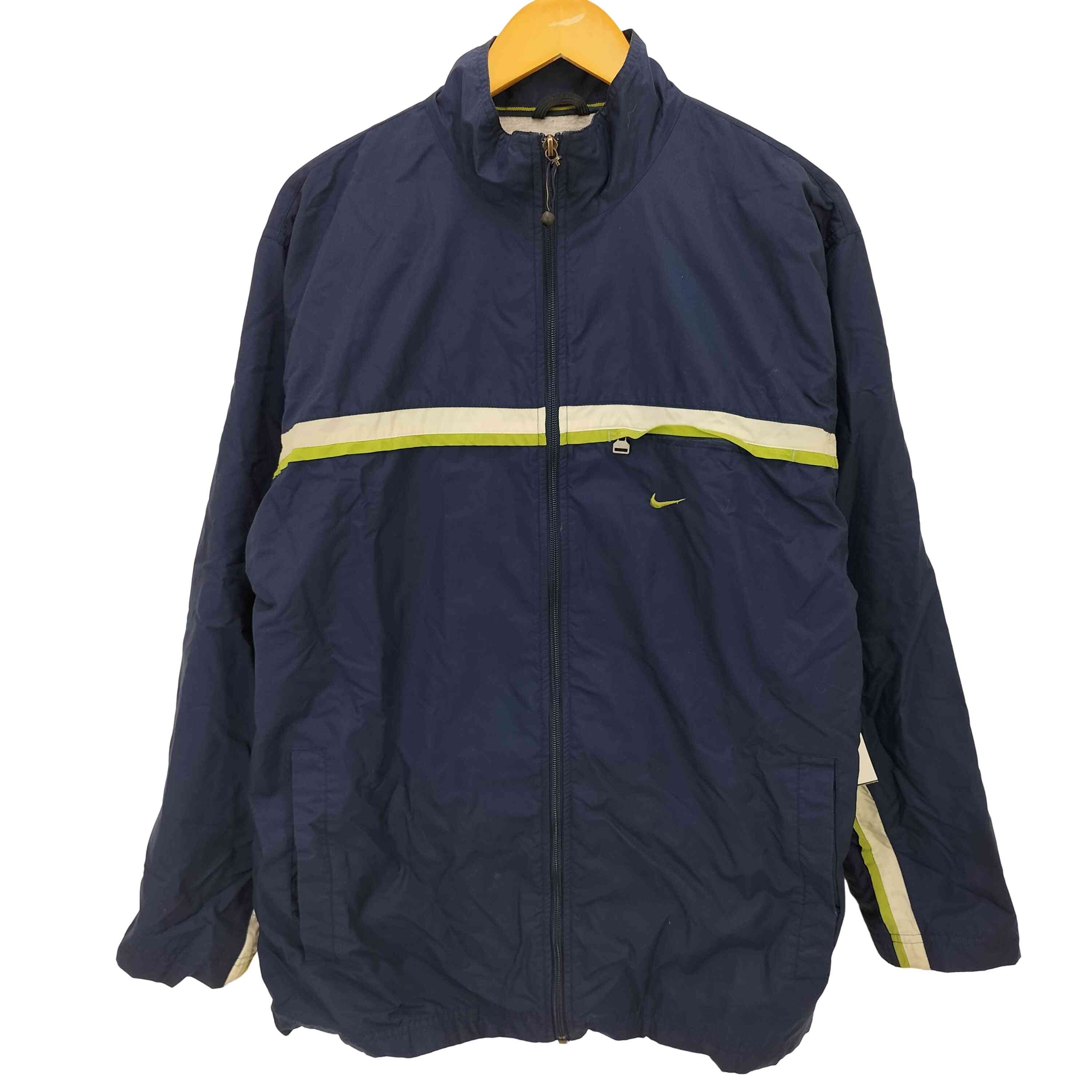 00S グレータグ スウッシュ 刺繍 3つポケ サイドライン ジップアップ ナイロンジャケット【1136073032408】