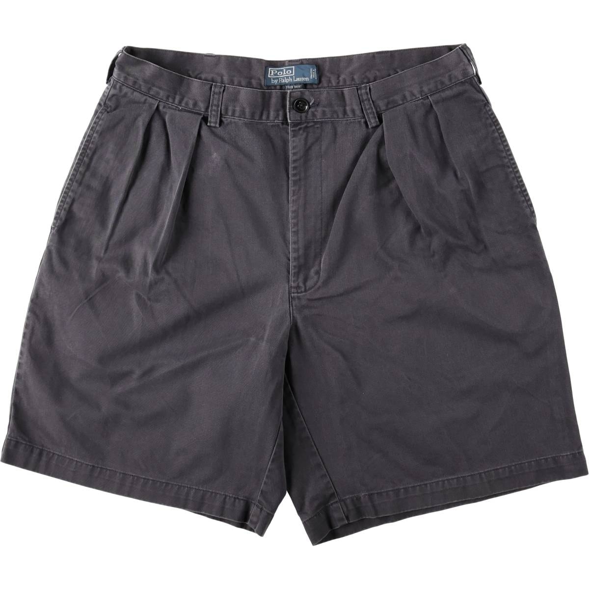 古着 ラルフローレン Ralph Lauren POLO by Ralph Lauren TYLER SHORT ツータック チノショーツ ショートパンツ メンズw35相当/eaa669460