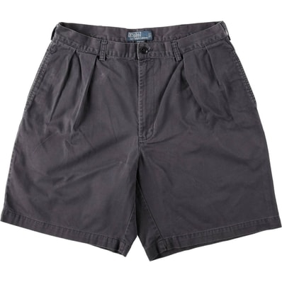 古着 ラルフローレン Ralph Lauren POLO by Ralph Lauren TYLER SHORT ツータック チノショーツ ショートパンツ メンズw35相当/eaa669460