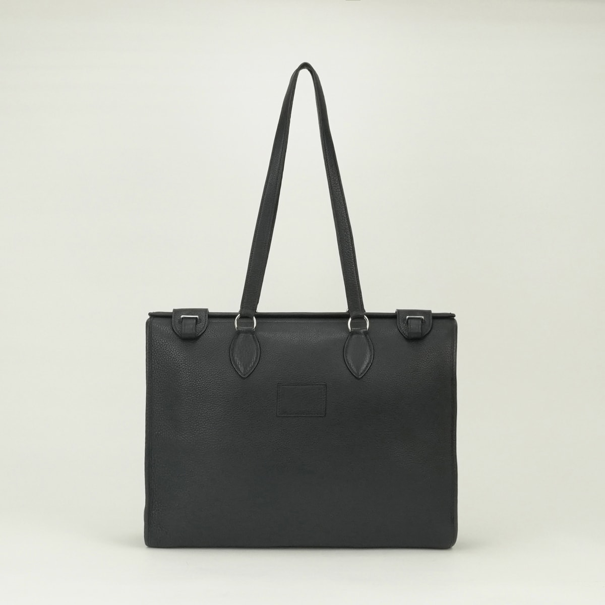 エルメス HERMES カバ40 カバ 40 バッグ ビジネスバッグ ブリーフケース トリヨンクレマンス ダークネイビー Dark Navyネイビー Navy 紺 シルバー金具 ハンドバッグ トートバッグ ブリーフバッグ