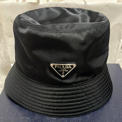 PRADA Re-Nylon Bucket Hat "Black"
