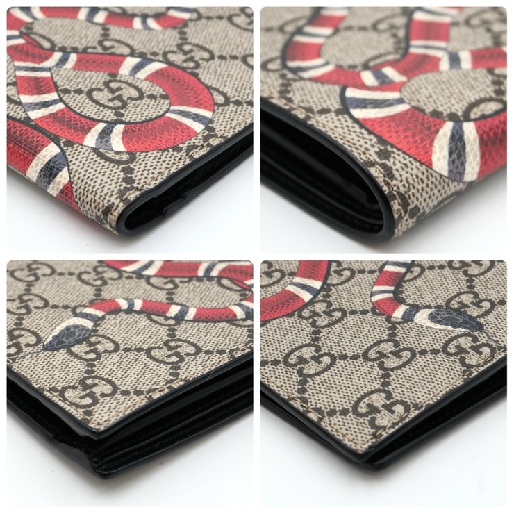 B (目立った傷や汚れなし)】GUCCI（グッチ）キングスネーク GG