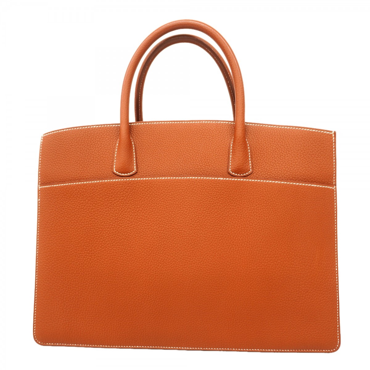 ★最終価格【6dc2748】エルメス トートバッグ ホワイトバスGM フィヨルド ノアゼット ゴールド金具 □E刻印【中古】メンズ レディース ユニセックス