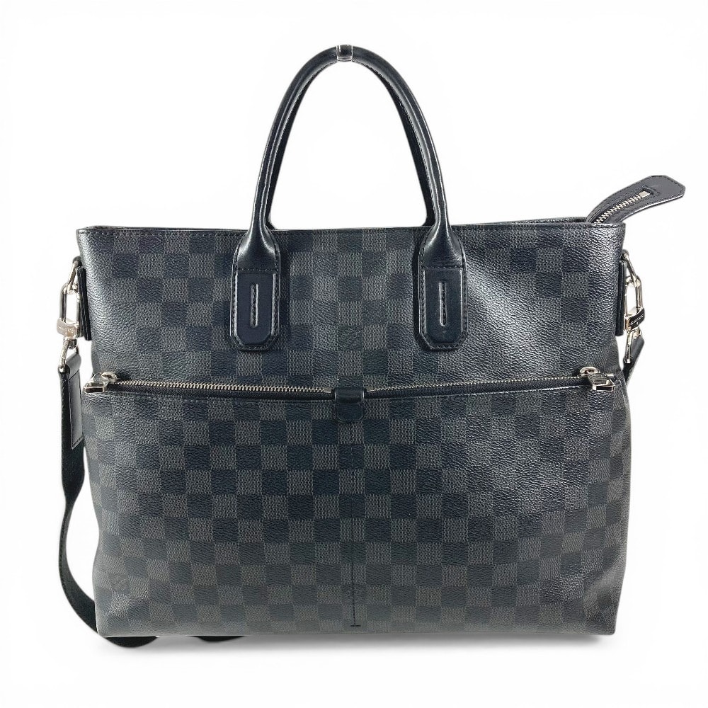 ルイヴィトン LOUIS VUITTON 7DW ブリーフケース セブンデイズ ア ウィーク N41564 ダミエグラフィット トートバッグ カバン ハンドバッグ ショルダーバッグ ビジネスバッグ ダミエグラフィットキャンバス ブラック