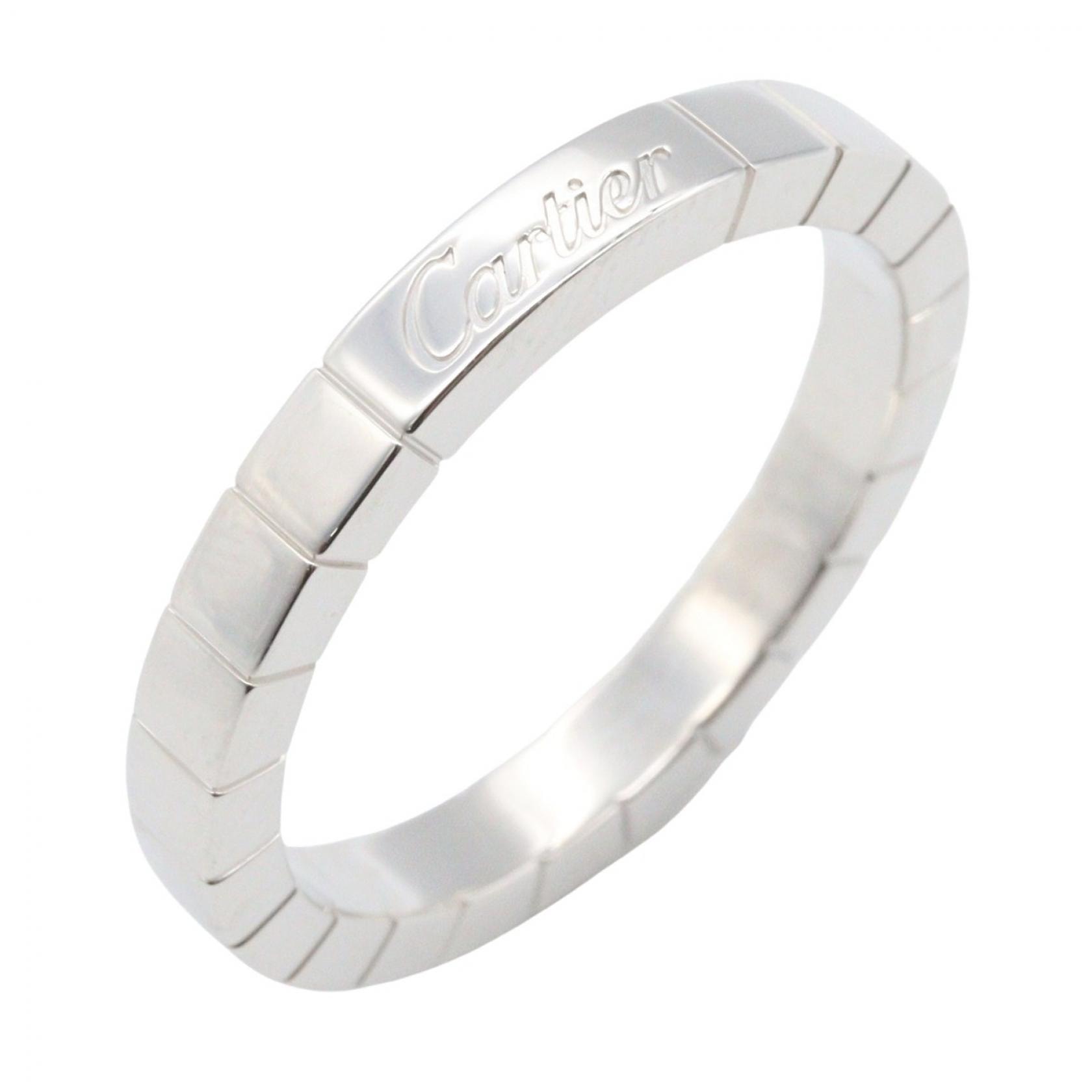 カルティエ CARTIER ラニエール リング リング・指輪 ジュエリー K18WG(ホワイトゴールド) メンズ レディース シルバー系 【中古】