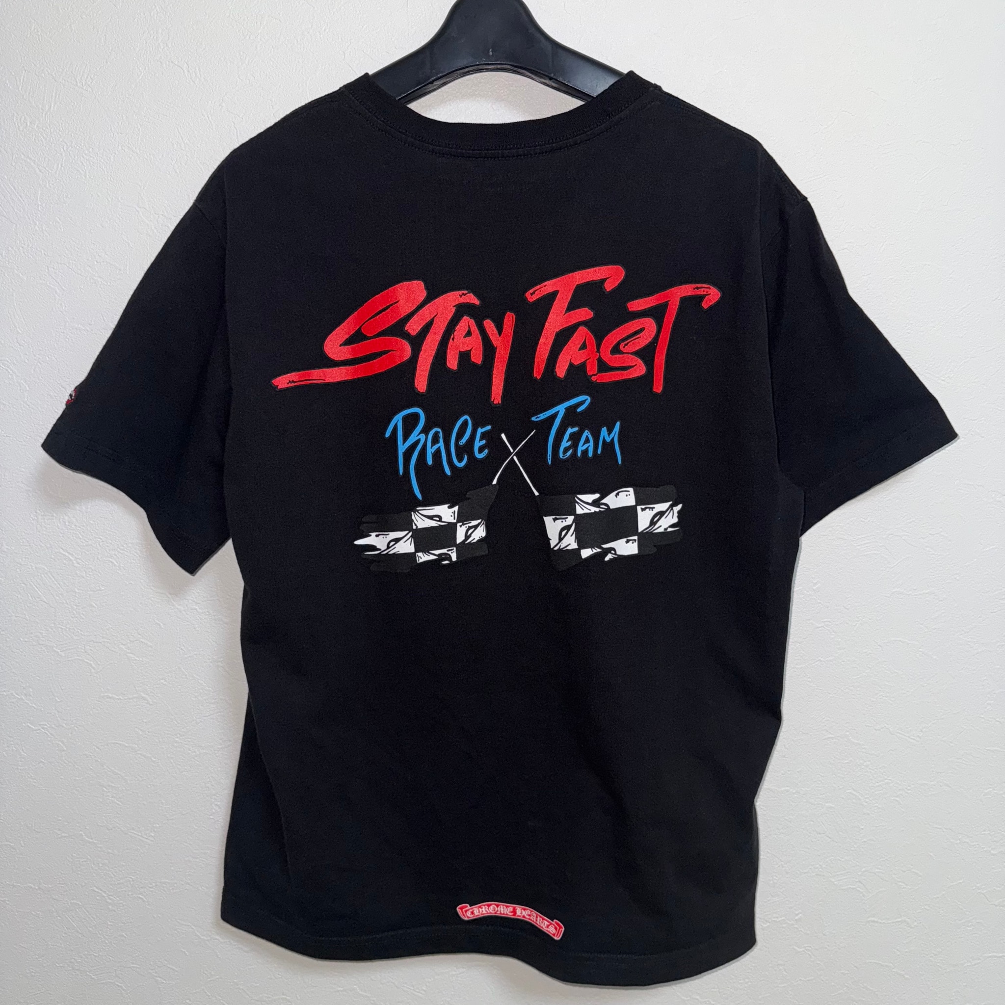 Chrome Hearts Matty Boy Stay Fast Pocket Print S/S T-Shirt "Black"