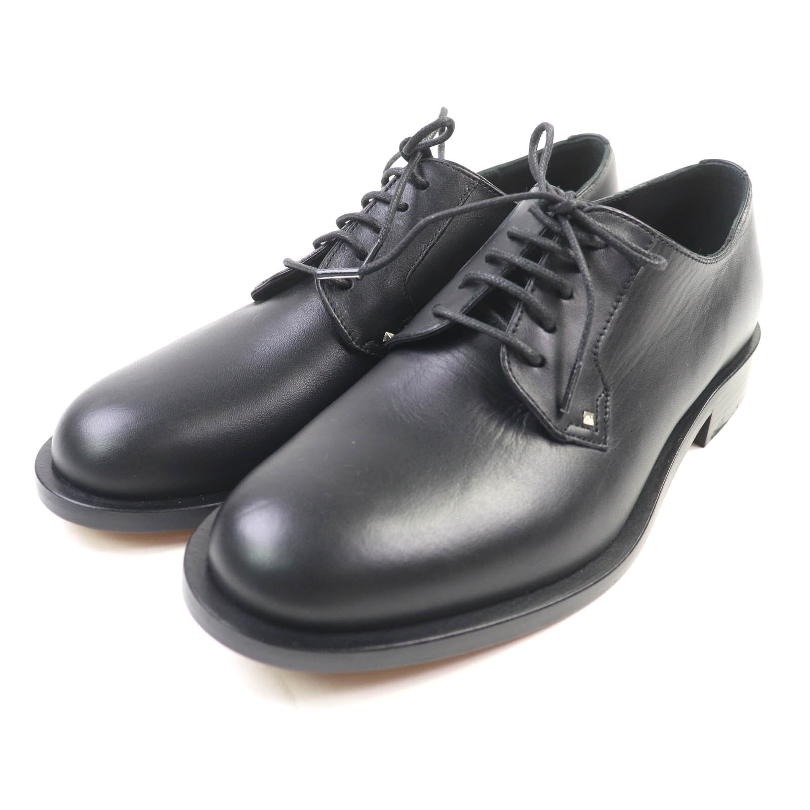 未使用品 ヴァレンティノガラヴァーニ
 レザーシューズ ブラック レディース 37