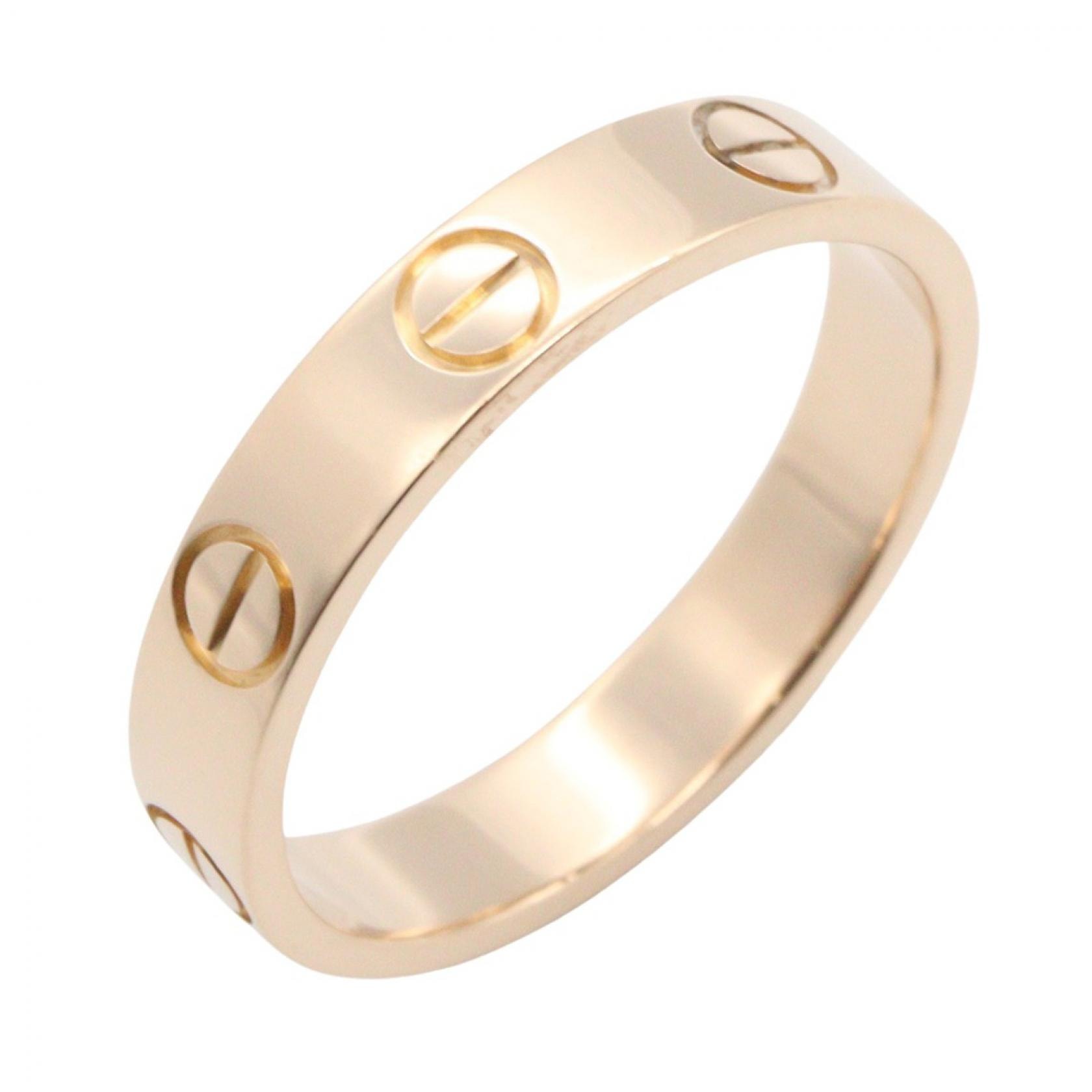 カルティエ CARTIER ミニラブリング リング・指輪 ジュエリー K18PG(ピンクゴールド) メンズ レディース ゴールド系 B4085200 【中古】