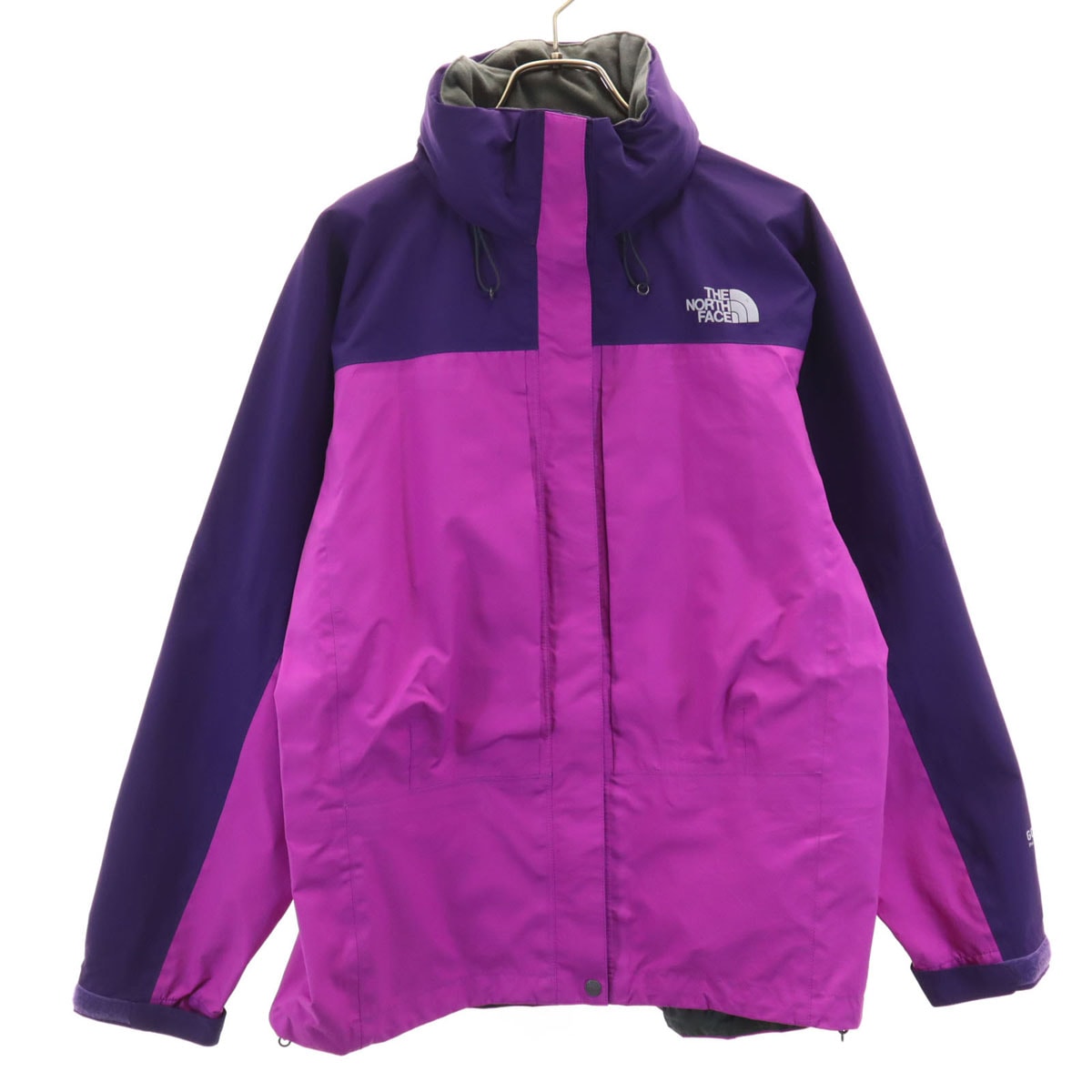 THE NORTH FACE ノースフェイス レインテックス プラズマ ジャケット L パープル NPW11212 アウトドア 収納袋付き