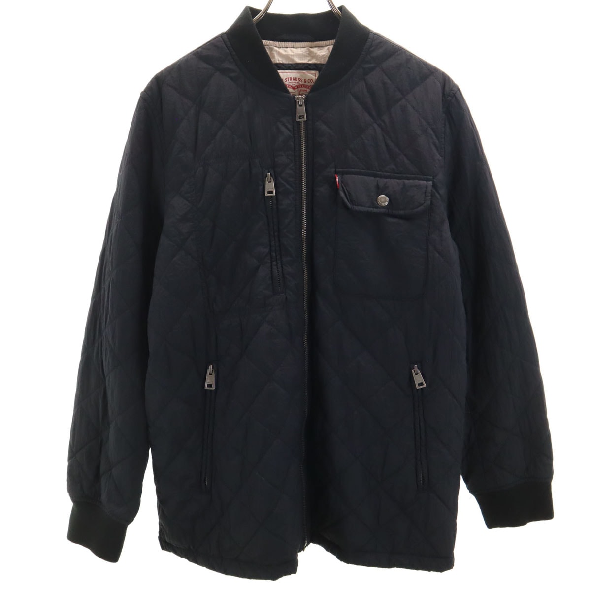 Levi's リーバイス キルティングジャケット L ブラック 中綿